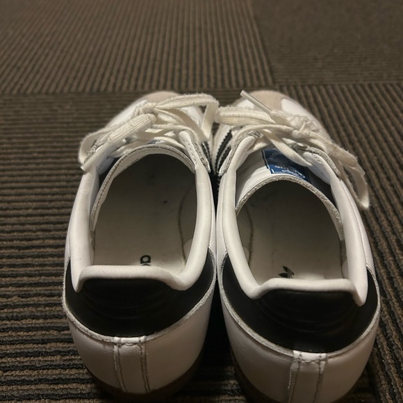 Adidas White and Black Sambas - Picture 4 of 5